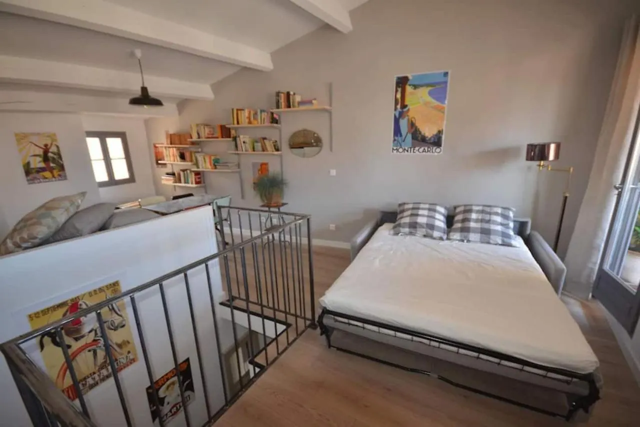 公寓 Le Dix Duplex Historical Center Balcony With View And Air Conditioning 普罗旺斯地区艾克斯