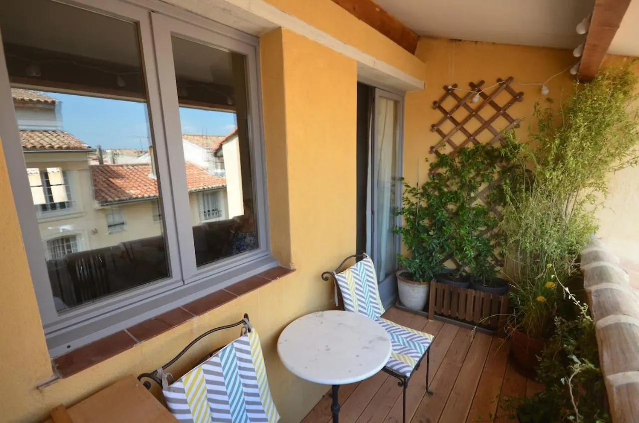 Le Dix Duplex Historical Center Balcony With View And Air Conditioning 普罗旺斯地区艾克斯 公寓